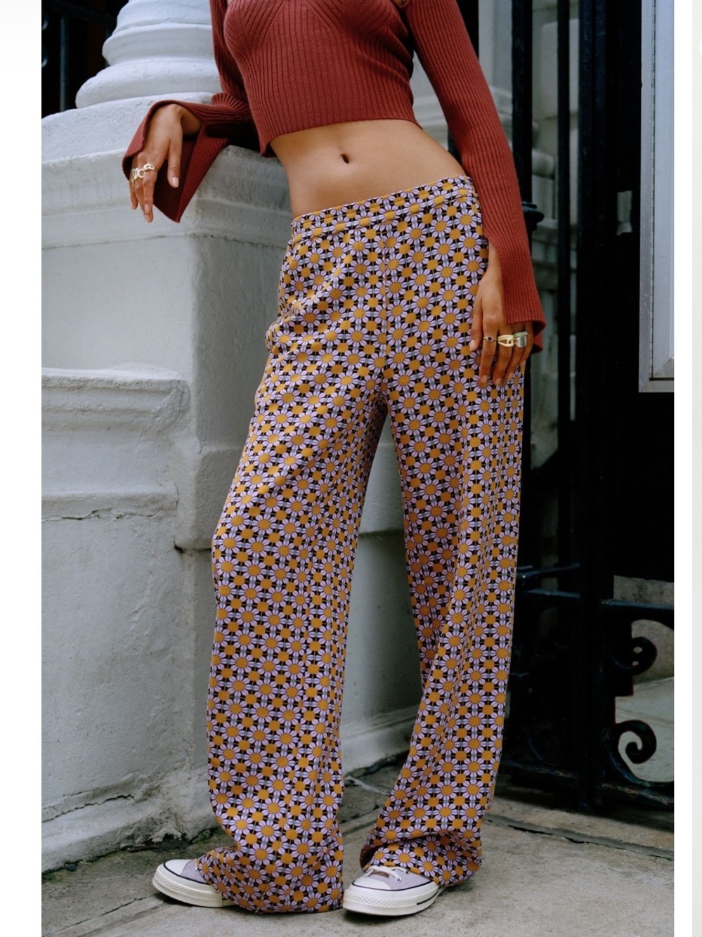 Urban Outfitters Collette Pull On Trousers